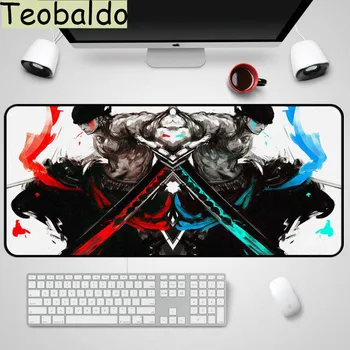 

Super Large Size Zoro One Piece Roles for 40x90cm MousePad Lock Edge Anime Pattern High Quality Mousepad Gaming Mats