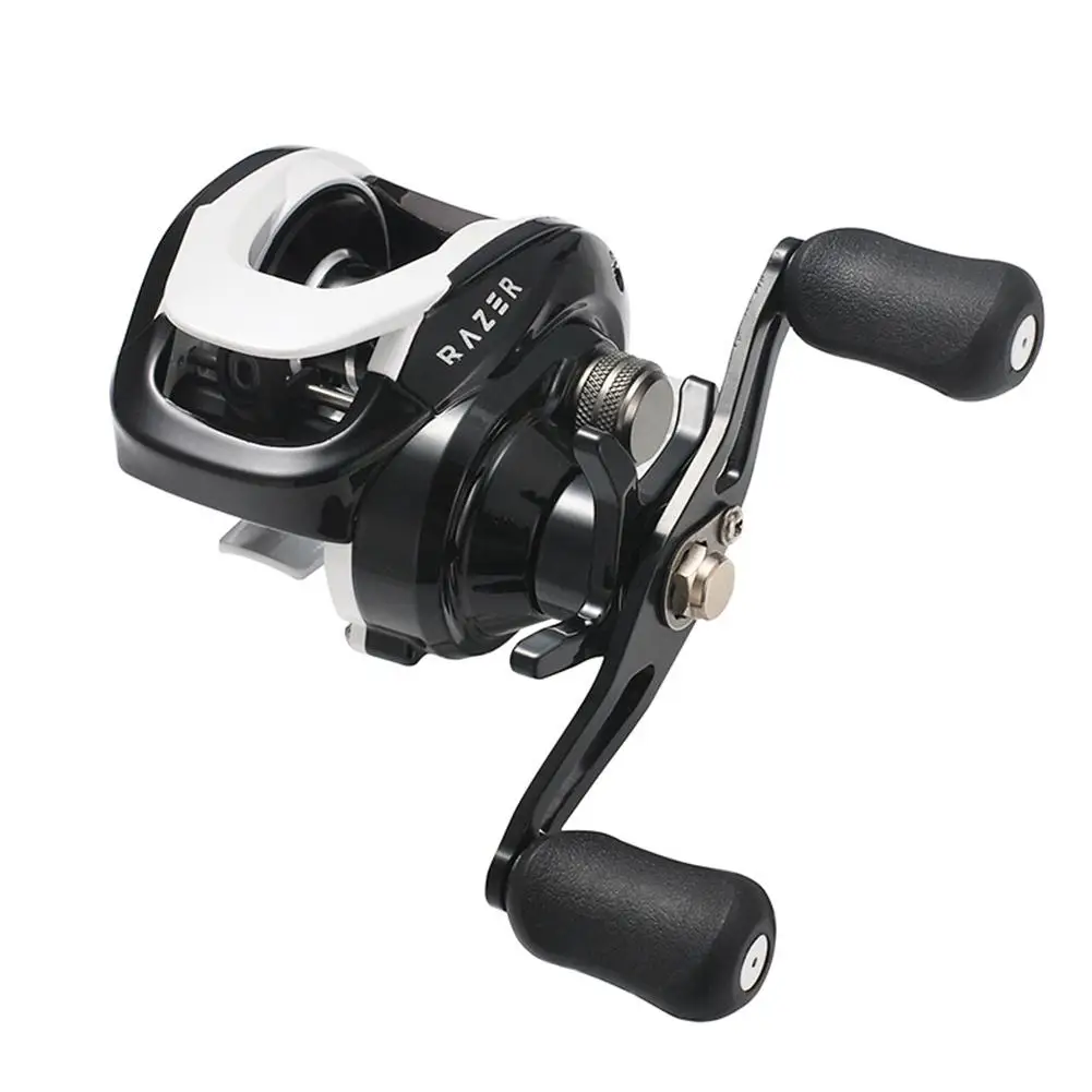 

MeterMall Centrifugal Magnetic Double Brake 18 Axles Luya Rod Drip Wheel Left/Right Hand Bridge Raft Sliding Fishing Wheel