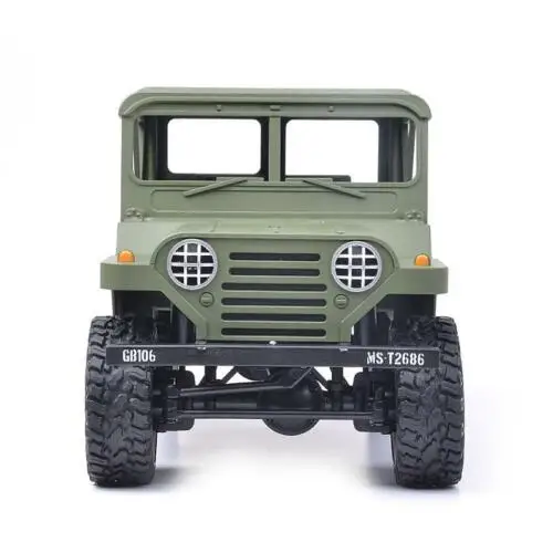 Henglong 1/14 2,4 г США. M151 Millitary модель джипа автомобиль RTR батарея светодиодный автомобиль TH09562