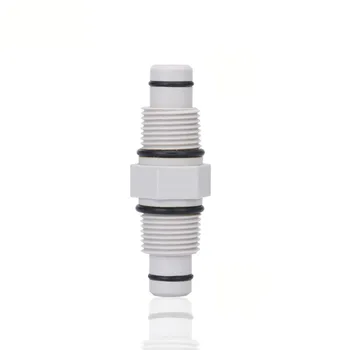 

3/8" NPT Male Thread RO Water Quick Connector Filter Bottle Straight Tight Junction Double Sealing PE Pipe Fitting