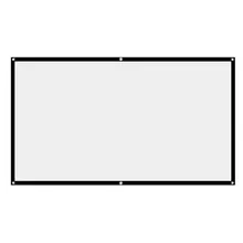 

Simple folding soft curtain HD portable projector curtain Polyester Spandex Corporate Office Home Theater