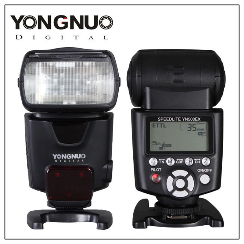 Светодиодная лампа для видеосъемки Yongnuo YN500EX YN-500EX Беспроводной высокое Скорость синхронизации 1/8000 ttl вспышка для Canon 500d 600d 120d 50d 70d 1200d 10d 7d ii 5d mark