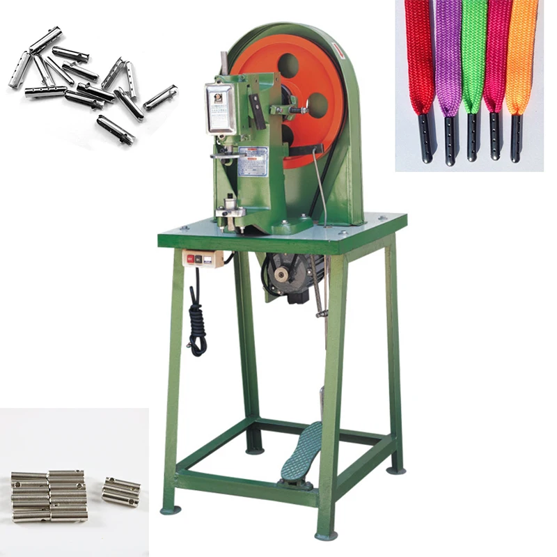 

Машина для завода шнурков, машина для завода шнурков, машина для заголовки с металлической головкой, машина для заголовка ножного типа