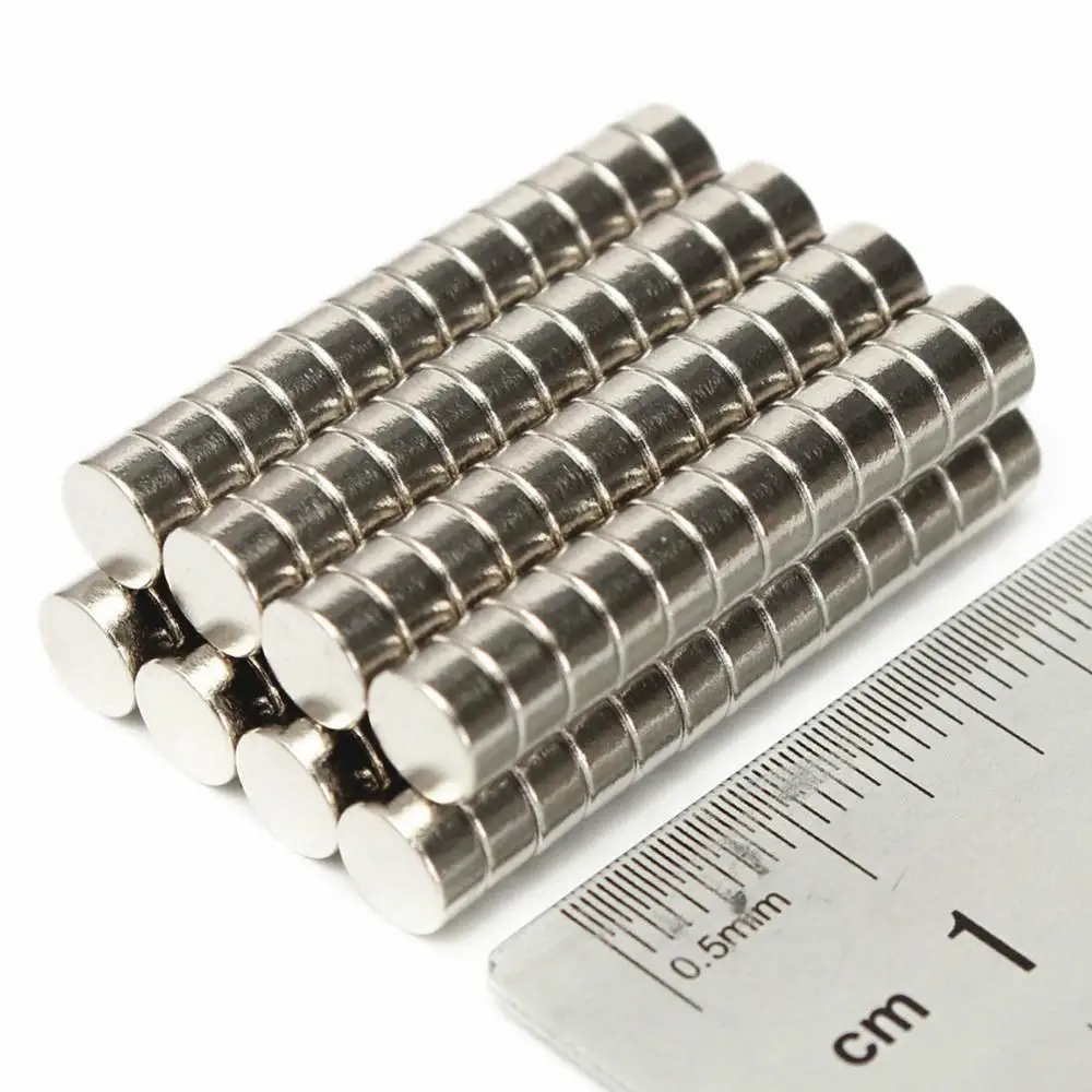 100pcs Neodymium magnet 6x3 Rare Earth small super Strong Round permanent  6*3mm fridge Electromagnet NdFeB nickle magnetic DISC - Price history &  Review, AliExpress Seller - YCHEN Store