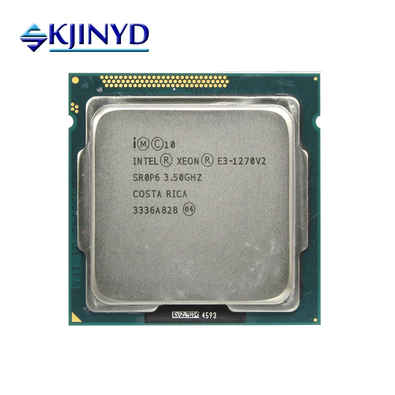 Оригинальный процессор Intel Xeon E3-1270V 2 E3-1270 V2 3 50 ГГц 8M LGA1155 E3 1270V2 для настольного