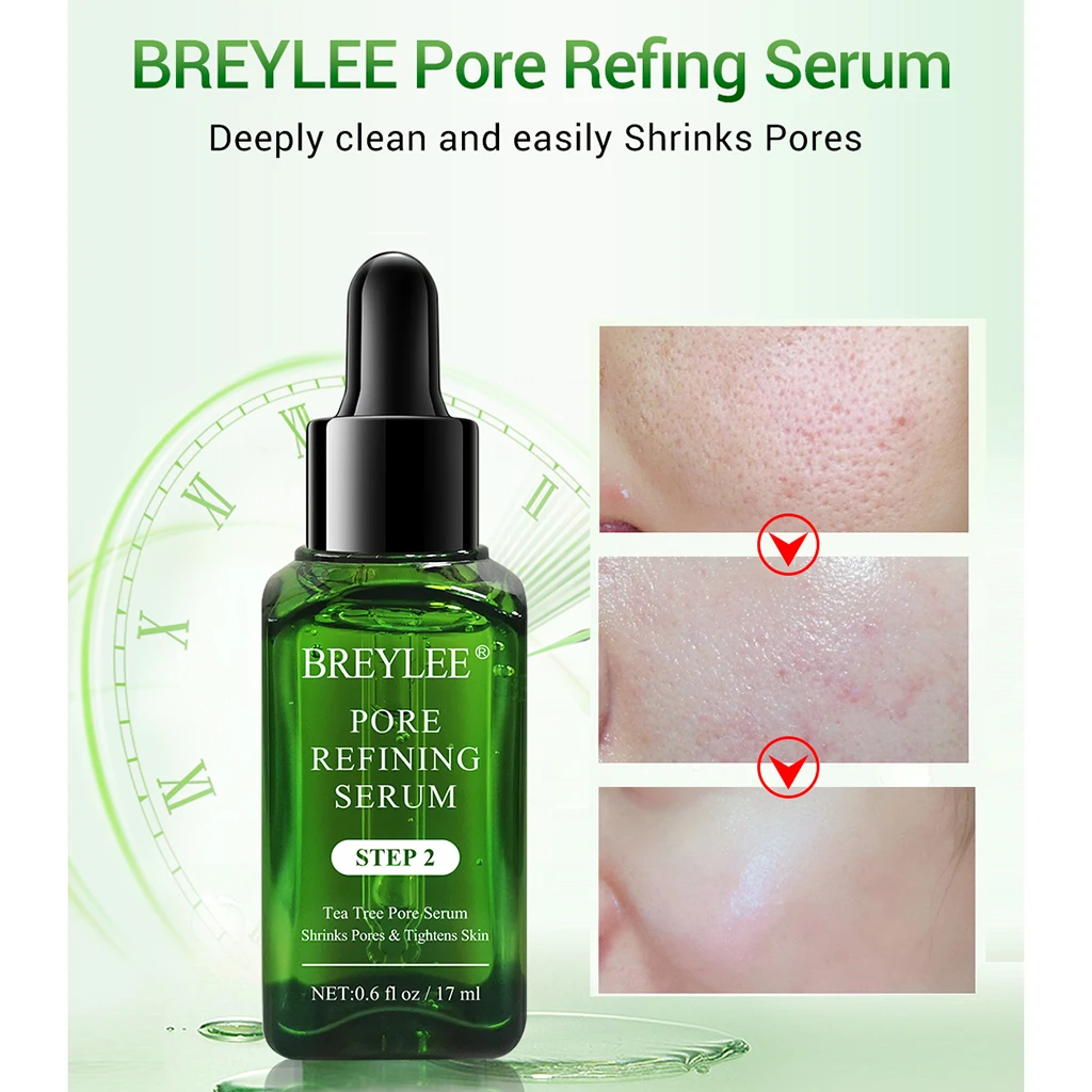BREYLEE Shrink Pore Refining Serum Anti-aging oil Cream Pores Control for Face Skin Care Moisturizing Essence Whitening Essence BREYLEE Shrink Pore Refining Serum Anti-aging oil Cream Pores Control for Face Skin Care Moisturizing Essence Whitening Essence
