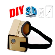 Google Cardboard VR Box DIY VR виртуальной реальности 3D очки магнит VR Box контроллер 3D VR Очки виртуальной реальности очки