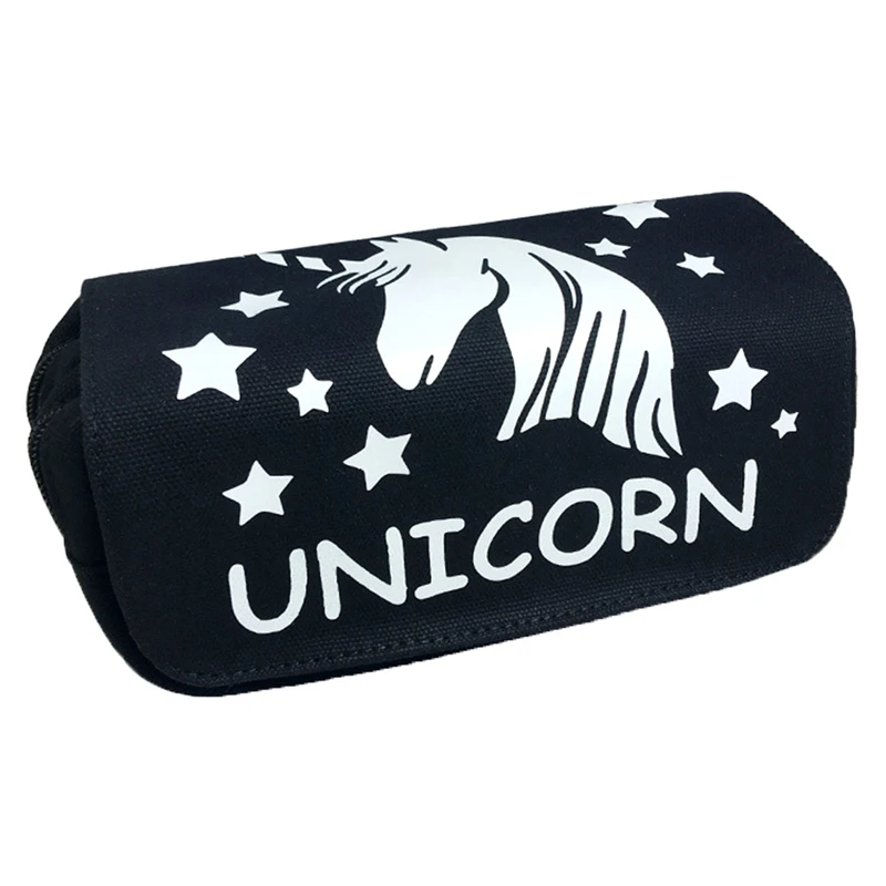 Unicorn Pencil Case Pen Pouch Estuche Kawaii Lapiz Unicornio Pennenzak Estuche Lapices Etui Cartoon School Bag For Students