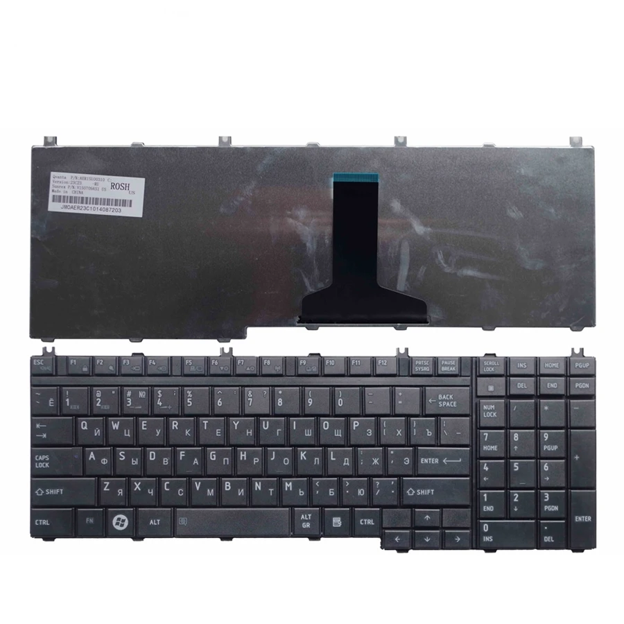 Русская клавиатура для ноутбука TOSHIBA Satellite P300 P305 P305D L350D L355 L355D P500 P505D L505 L505D L550 L550D L555