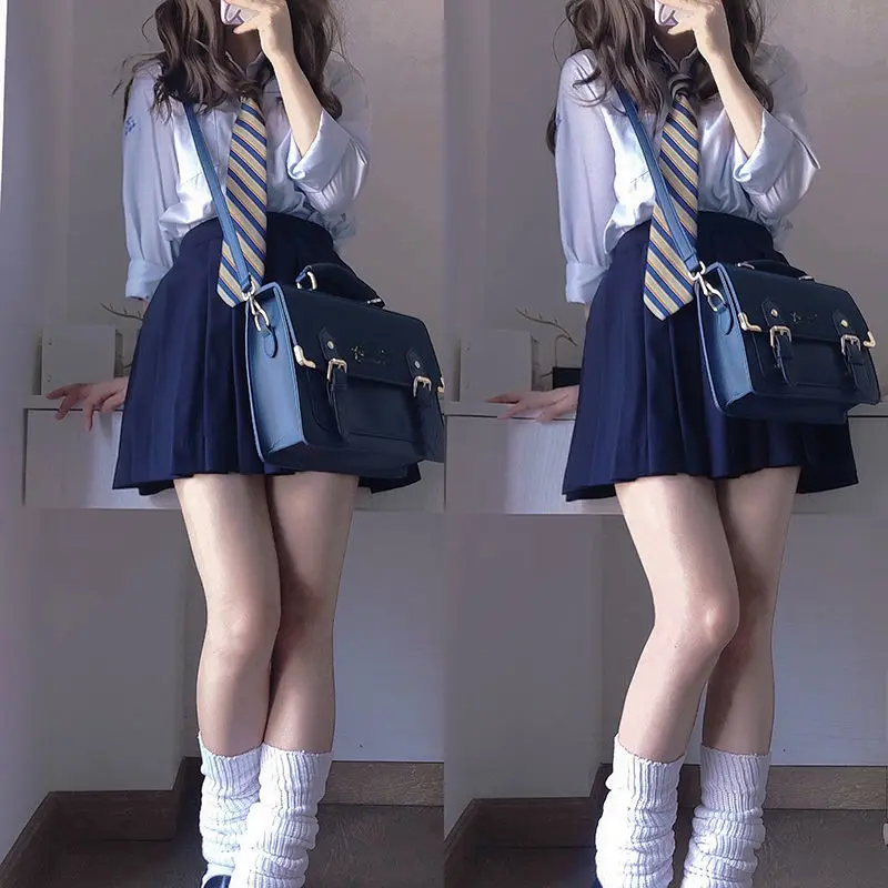 2022 Lolita bag Japanese school Uniforms Cute Ita bag Lolita JK SchoolBag for college Student Women Handbag Anime Shoulder Bag