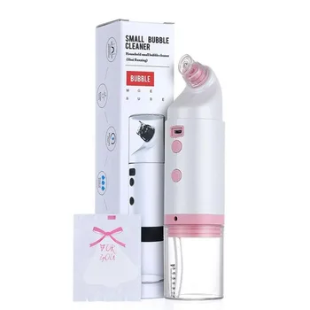 

Small Bubbles USB Charging Acne Grease Suction Blackhead Remover Sucker Clean Pore Pimple Remover Tool Beauty Skin Tool
