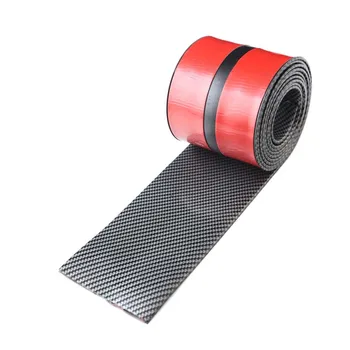 

2.5m Universal Car Vehicle Door Edge Bumper Strip Lip Guard Decor Protector Moulding Trim with Self Adhesive Tape for Truck, SUV