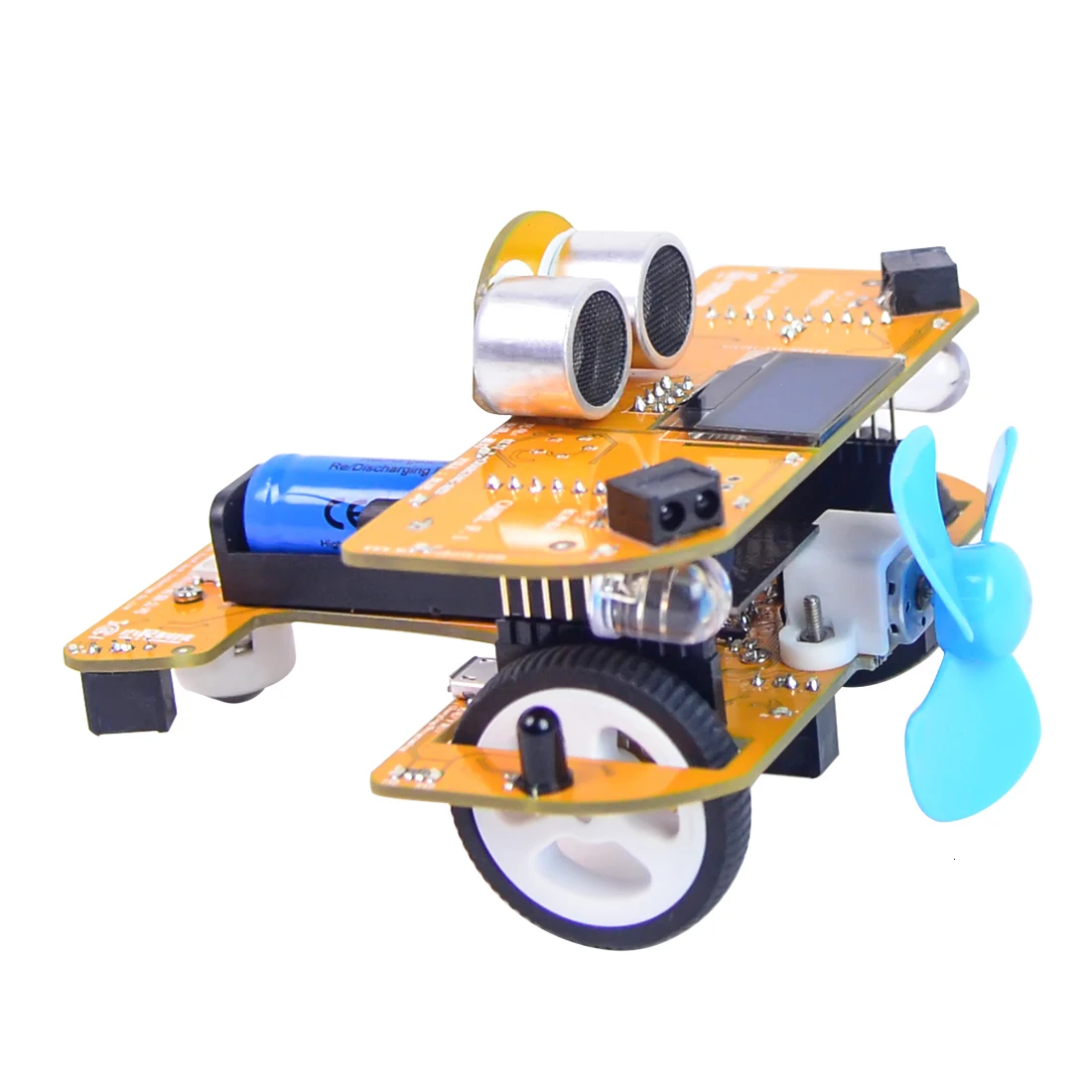 Programmable Intelligent Car Steam Educational DIY Plane With Graphical Processing Scratch Mixly 2 Type Toy Games