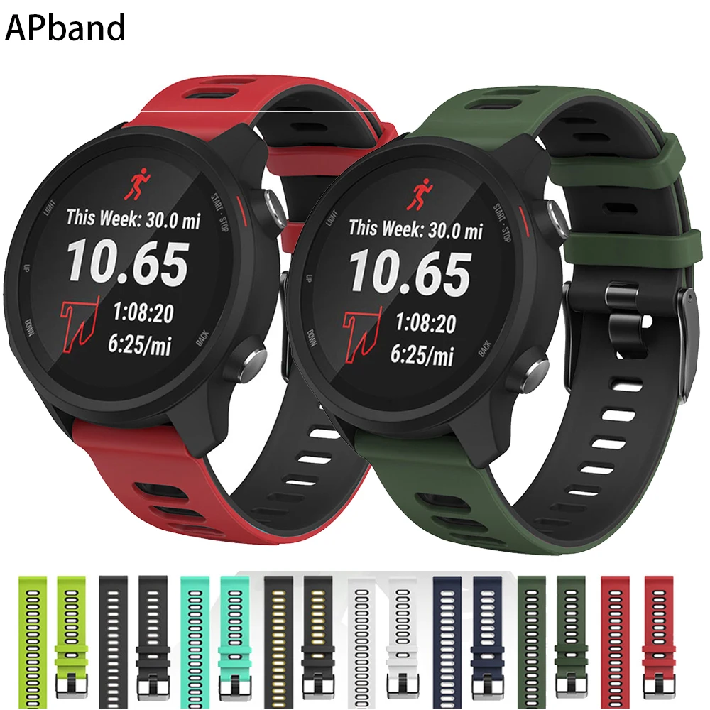 

Band for Samsung Galaxy Watch 4/Classic/46mm/42mm/active 2 Gear s3/S2 silicone bracelet Huawei GT/2/GT2/3 Pro 20mm 22mm strap