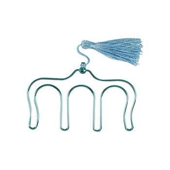 

Gift Anti Rust Pierced Bookmark Clamp Fashion Home Music Book Clip Piano Stationery Supplies With Tassel Tabs Practical Folder