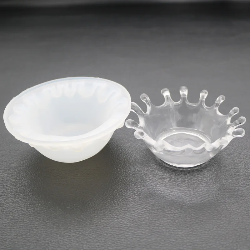 DIY Кристалл эпоксидной формы капли воды орнамент зеркало кулон Плесень ручной работы смолы плесень