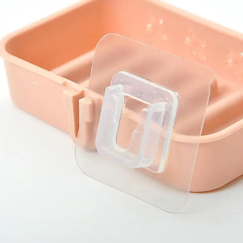 Сильный Невидимый мультяшный крючок узор никаких следов крючка на стене кухня