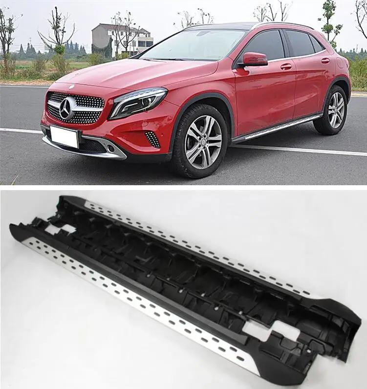 Ходовая плата из алюминиевого сплава боковая ступенчатая педаль Nerf для Mercedes Benz GLA