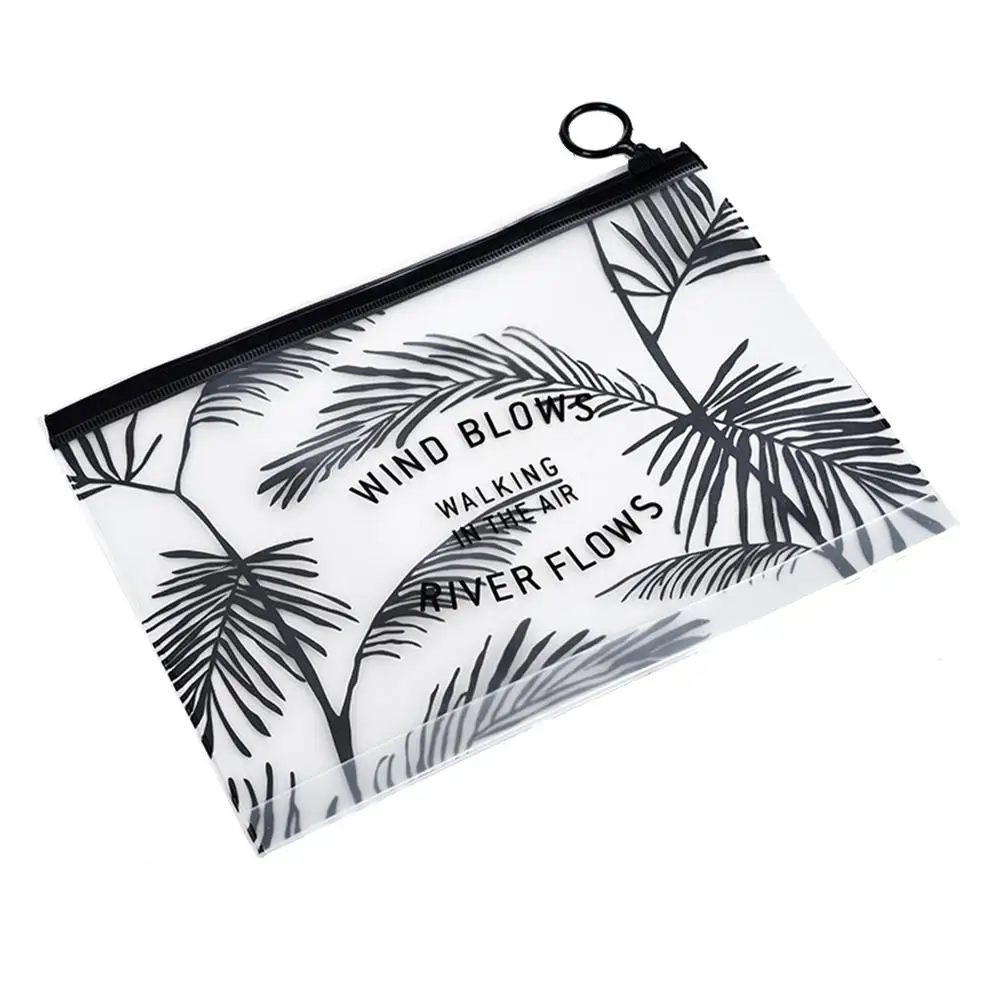 Transparent PVC Toiletry Bag Travel Women Makeup Cosmetic Organizer Zipper Pouch | Макияж
