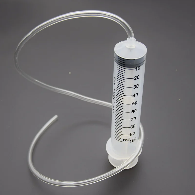 

100 Ml Glue Cylinder 150 Pumping Car Hand Oil Pump Oil Extractor Suction Engine Oil Syringe 50 Ml