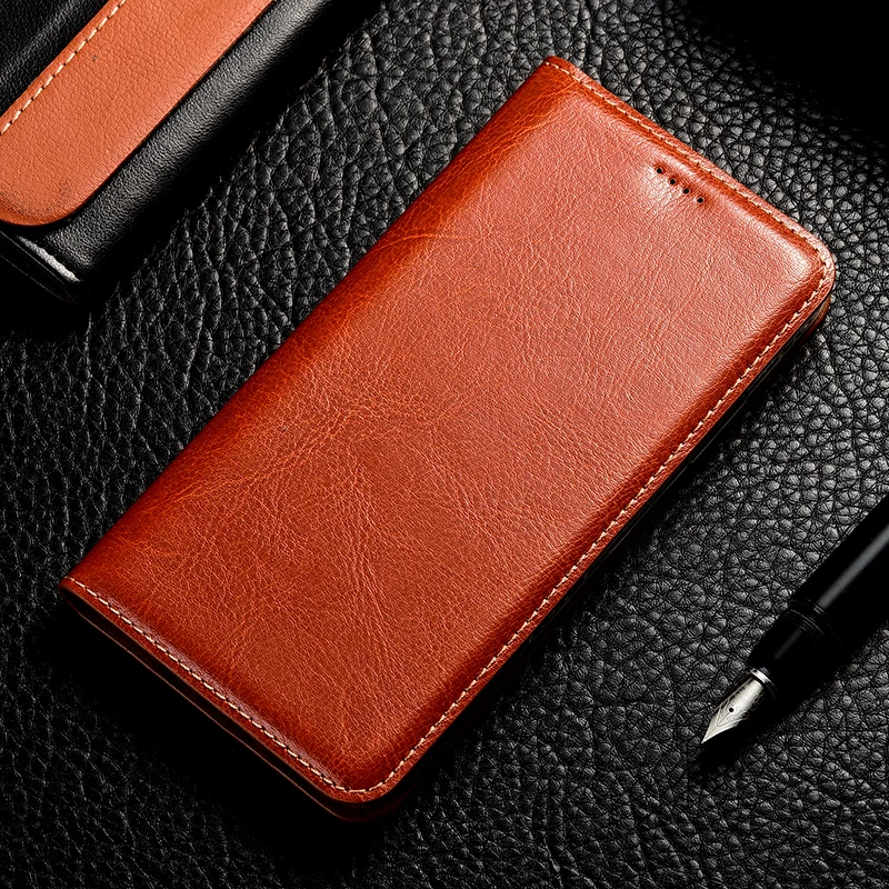 Crazy Horse Genuine Leather Case For Xiaomi mi Note Max Mix 2 2S 3 Play PocoPhone F1 Black Shark 2 Flip Cover Leather Cases Crazy Horse Genuine Leather Case For Xiaomi mi Note Max Mix 2 2S 3 Play PocoPhone F1 Black Shark 2 Flip Cover Leather Cases