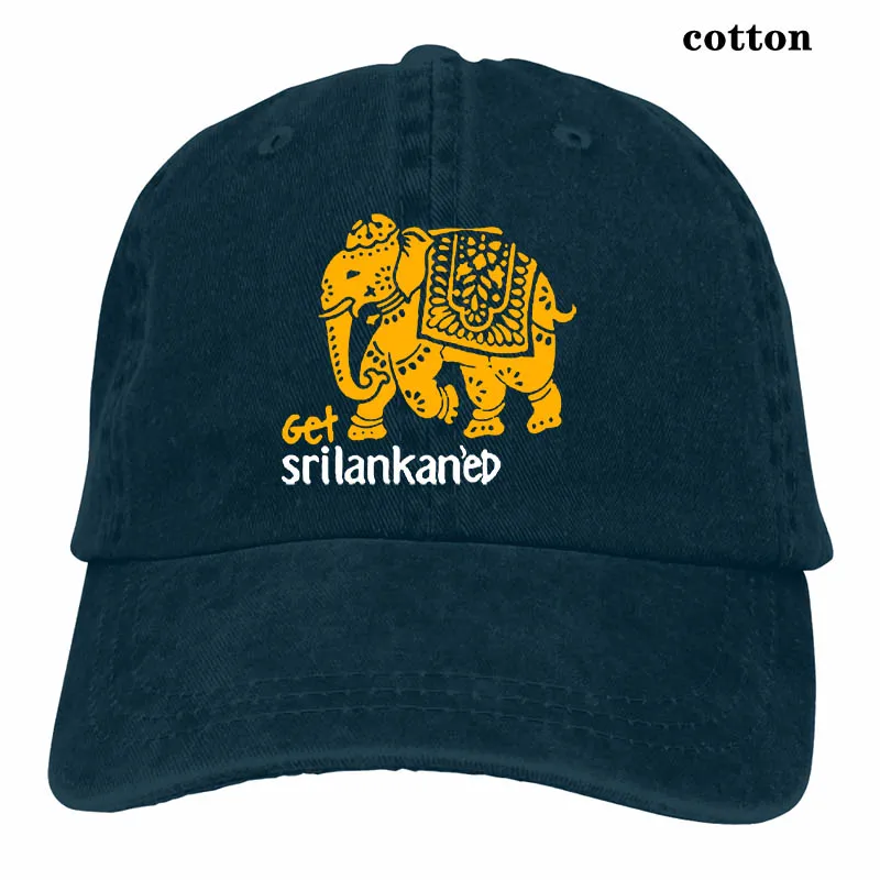 Забавный принт Srilankan черный Бейсбол кепки для мужчин и женщин, Кепка-тракер Шапки модные регулируемые кепки - Цвет: 3-Navy