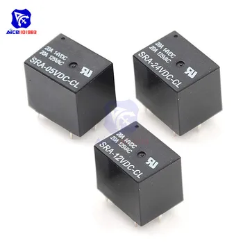 

5V 12V 24V 20A DC Power Relay SRA-05VDC-CL SRA-12VDC-CL SRA-24VDC-CL 5Pin PCB Type for Arduino