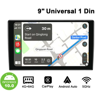 

Joying 9inch Single Din Universal Android Car Radio Android10 GPS Navi Carplay Android-auto DSP SPDIF Optical Output 5G WiFi DAB