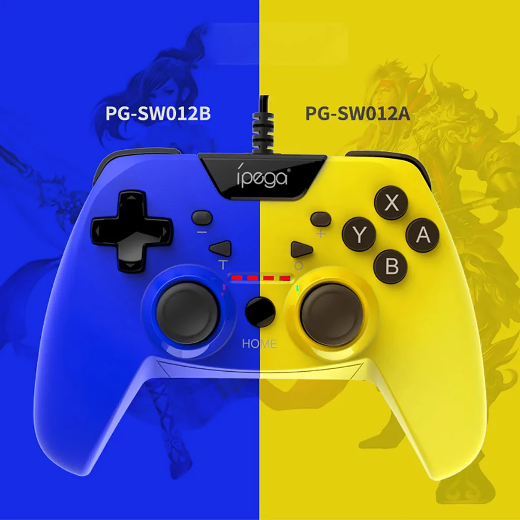 IPEGA PG-SW012 Проводные игровые контроллеры геймпады двойной вибрации турбо для переключателя PS3 ПК Android контроллер геймпад беспроводной# G20