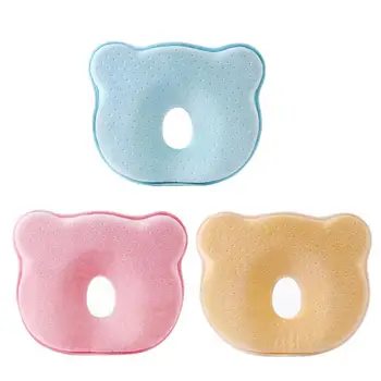 

Infant Anti Roll Toddler Pillow Shape Toddler Sleeping Positioner Cushion Flat Head Protect Newborn Baby Bedding