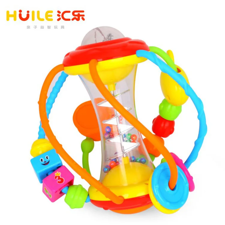 

Department of Music 929 Athletes Ball Infant Toy Ball 3-6-12 Month Early Education Rattle Learn to Climb Baby Hand Ball 0-1-Yea