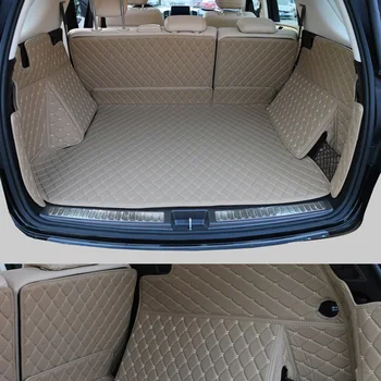 

Good mats! Special trunk mats for Mercedes Benz GLE 250 -2015 waterproof cargo liner carpets for GLE250