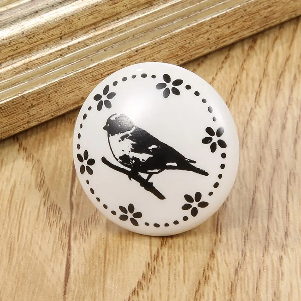 Single Hole Cupboard Cabinet Door Drawer Bedroom Furniture Hardware door handles Cabinet Knobs Pull Handle With Screws furniture knobs,mechanical equipment handles