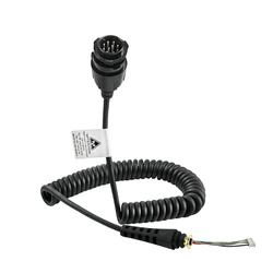 Câble de rechange pour Microphone VBLL, pour MOTOROLA RMN5052, MOTOTRBO, XPR, XPR4500, XPR4550, XPR5550, Radio bidirectionnelle 
