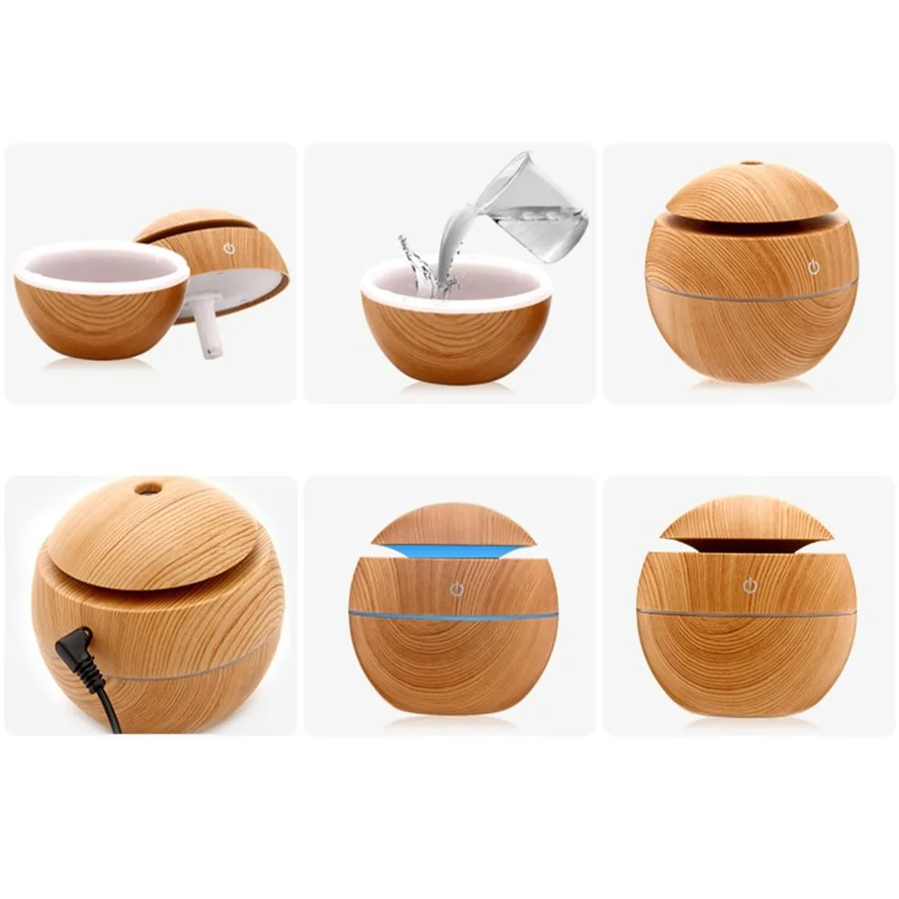 

USB Electric Aroma Anion Car Air Freshener Auto Home Steam Humidifier Aromatherapy Air Purifier Activated Bamboo Charcoal