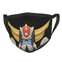 Ufo robô grendizer goldorak reutilizável boca máscara facial homem mulher adulto mazinger z máscara proteção capa respirador muffle