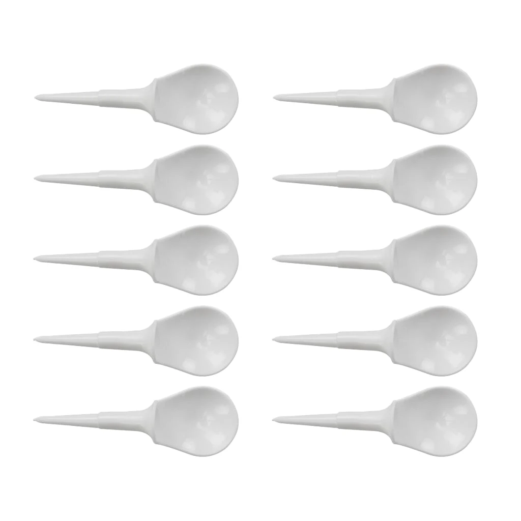 10 Pieces Plastic Novelty Anti-Slice Golf Tees Chair Tees Divot Tools White