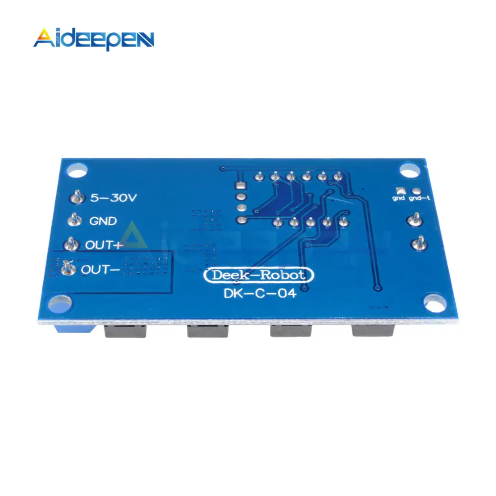 DC 5 V-30 V двойной МОП-реле задержки времени высокий уровень триггера светодиодный цифровой дисплей цикл переключатель времени цепи 12V 24V 0-999