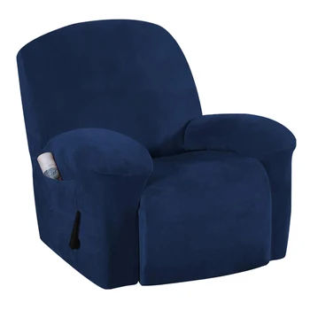 

Non Slip Multifunction Recliner Chair Cover For Living Room Dustproof Furniture Protection Soft Sofa Solid Easy Clean Washable
