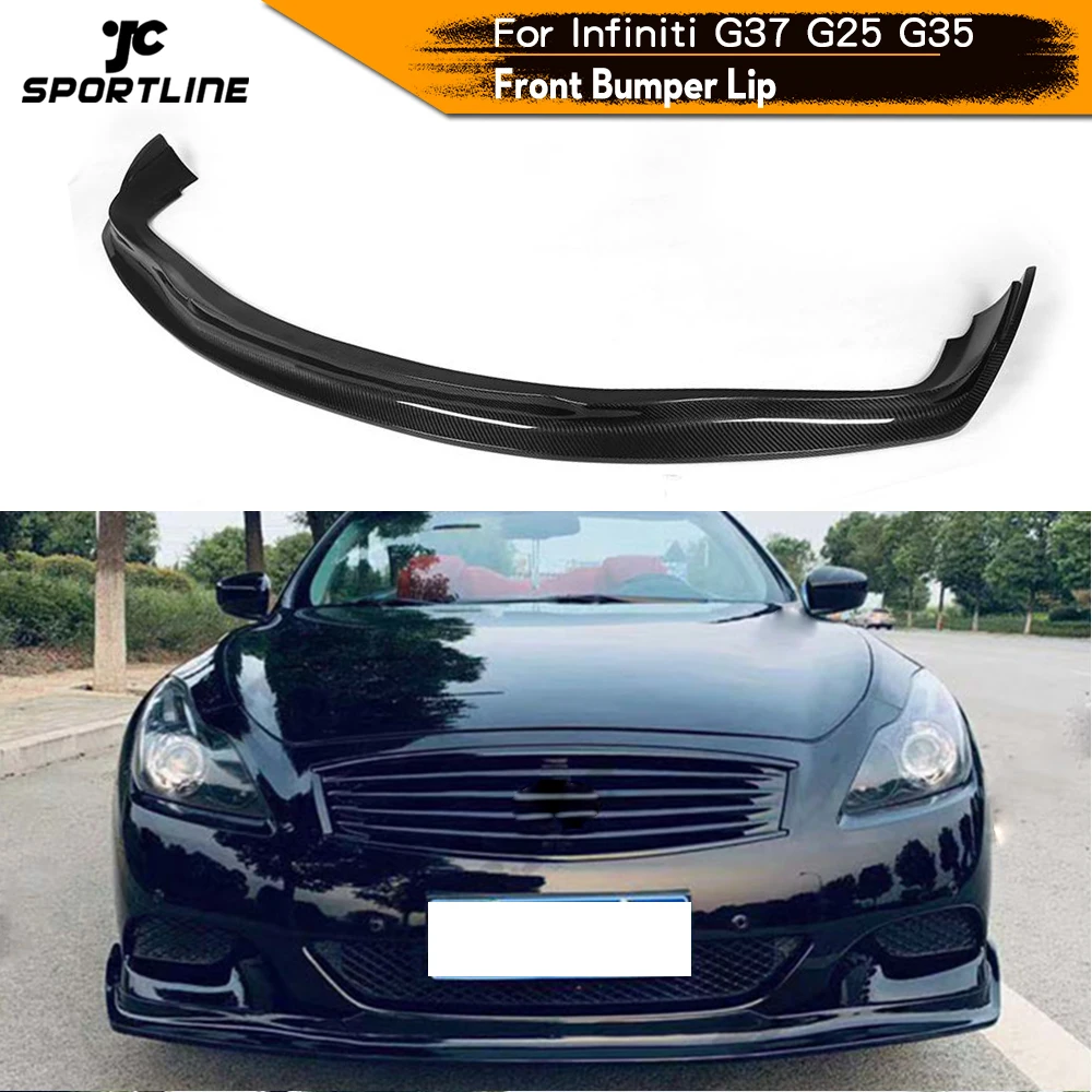 Для Infiniti G37 купе 2 двери 4 база седан путешествие 2009 2013 передний бампер спойлер