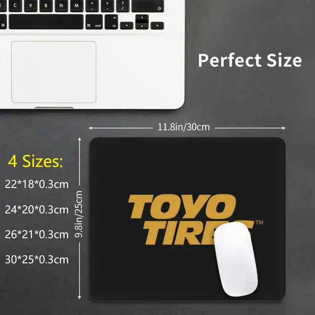 Toyo Tires Fan Art Gold Logo Mouse Pad Diy Print Cushion Pirelli Fan Logo Tire Tires Racing Motor Mechanic Car Mouse Pads Aliexpress