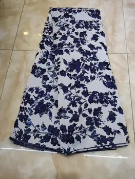 

Latest Design 2020 Brocade Lace Fabric African Jacquard Fabric Lace Nigerian High Quality French Tulle Lace for Wedding Dress