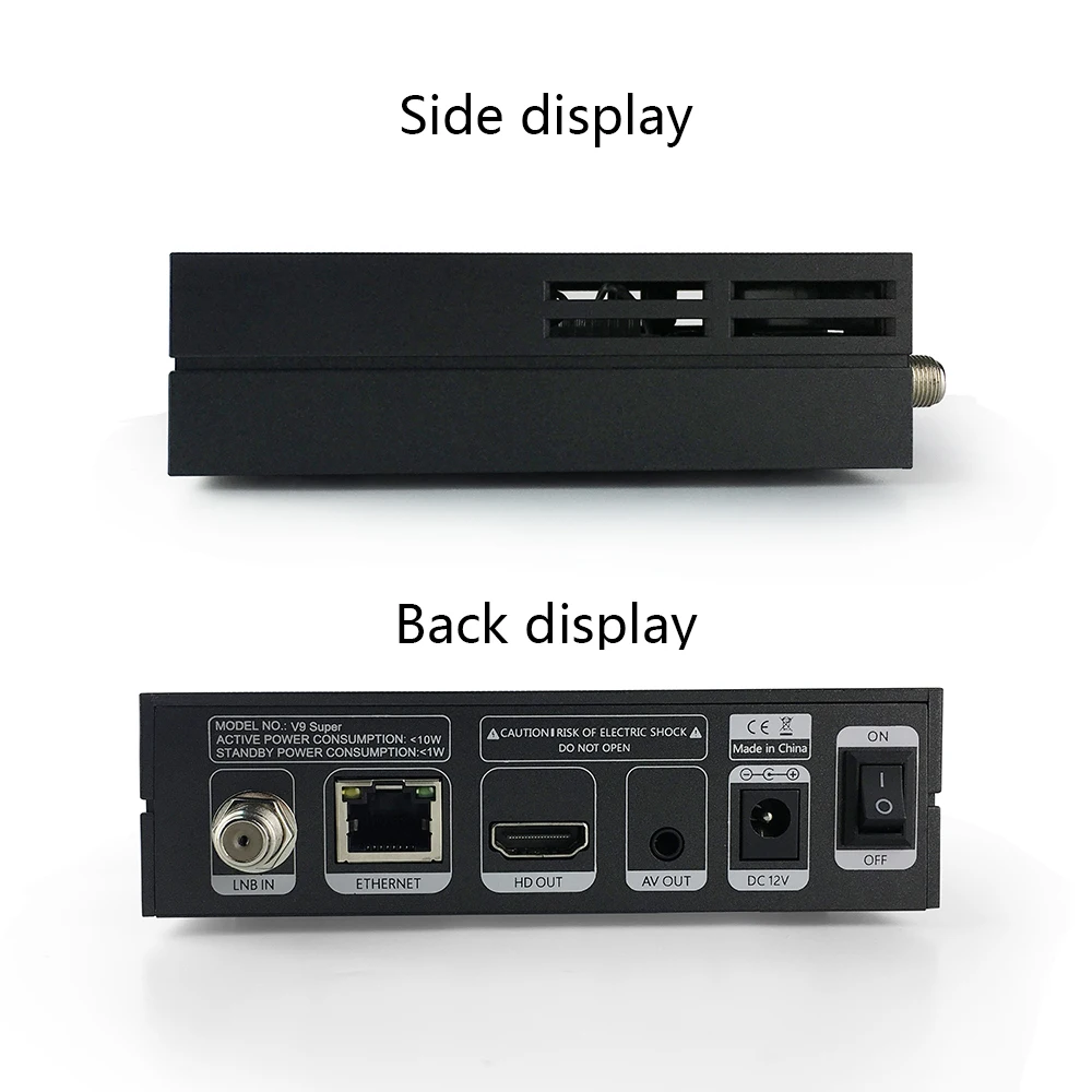 GTMedia V9 Супер Спутниковый ресивер набор коробка bull-In WiFi H.265 поддержка Европа Cccam Full HD DVB-S2/S Freesat V9 Super Receptor