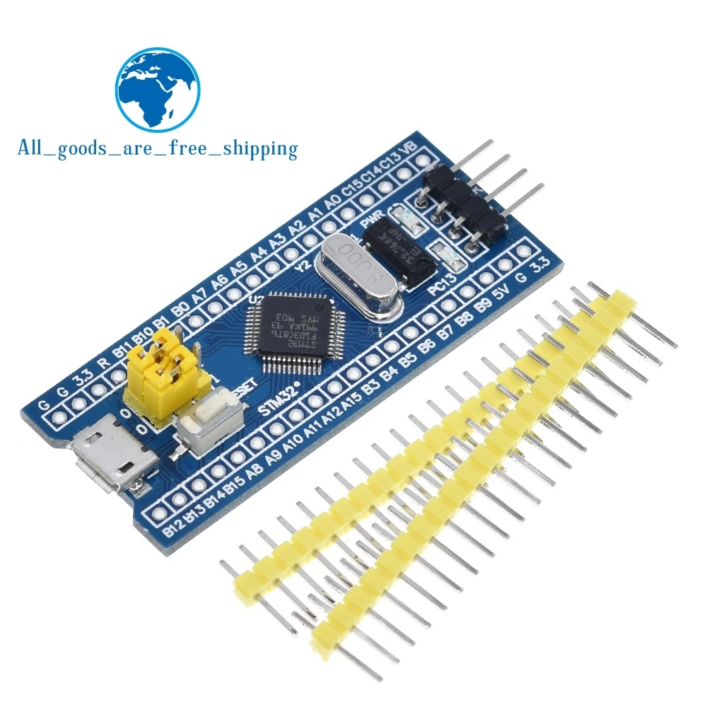 STM32F103C8T6 ARM STM32 минимальная системная макетная плата модуль для Arduino DIY Kit+ ST-Link V2 Mini STM8 симулятор загрузки