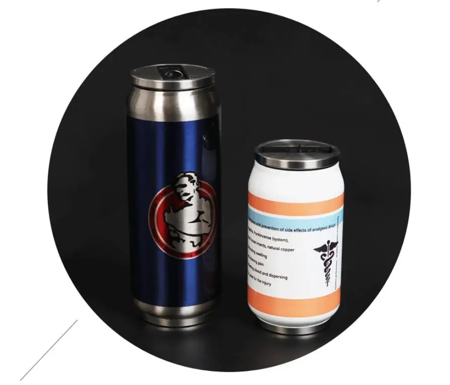  Game PUBG Playerunknown's Battlegrounds Cosplay Props Painkiller Anodyne Energy Drink Stainless Ste