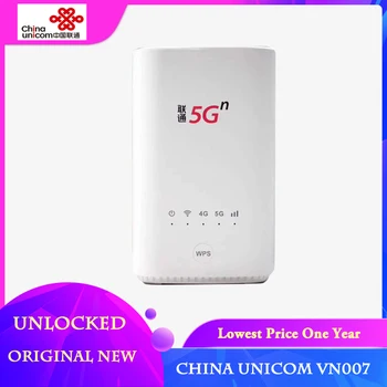 

New China Unicom VN007 With Sim Card 2.3Gbps Wireless CPE Pro Support 5G NSA/SA NR n1/n3/n8/n20/n21/n77/n78/n79 4G LTE Band1/3/8