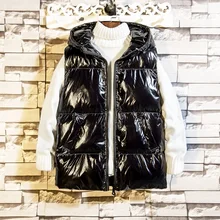Зимняя мужская одежда, светильник, жилет-лапша, свободный красивый жилет для подростков и студентов