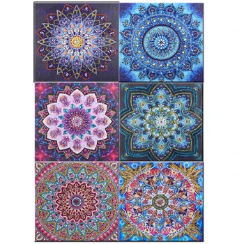 

5D DIY Diamond Embroidery Mandala Flower Special Shape Diamond Painting Needle Rhinestone 5d Diamond DIY Crystal Painting