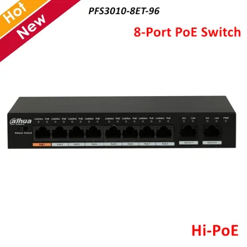 

Dahua Desktop PoE Switch 8 Ports PoE Switch RJ45 port 10/100 Mbps for IP Cameras systems