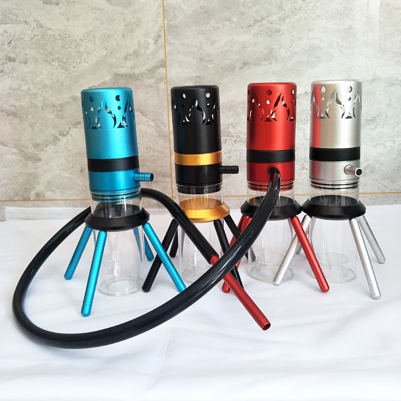 Новинка 2020 арабский кальян портативный акриловый со светодиодной подсветкой